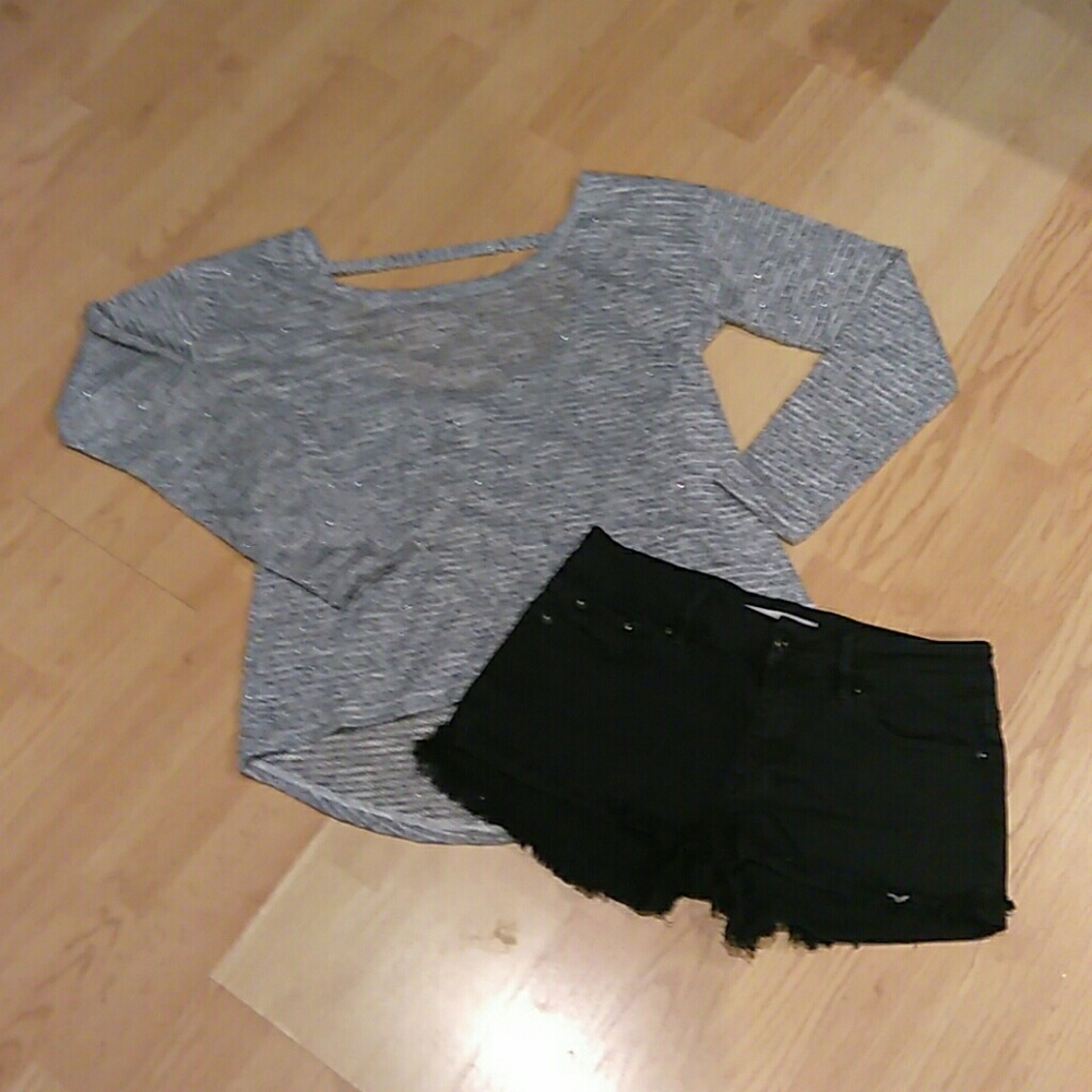 Bullhead black shorts